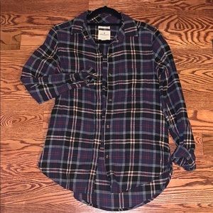 AE boyfriend fit flannel